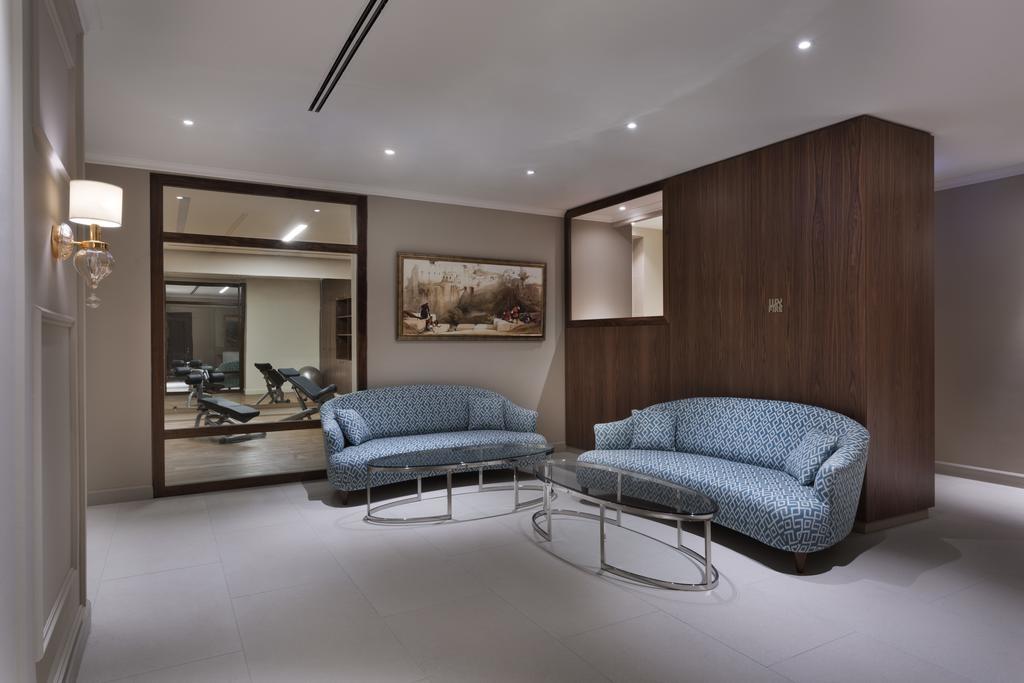 Herbert Samuel Hotel Yerusalem Bagian luar foto The interior of the club