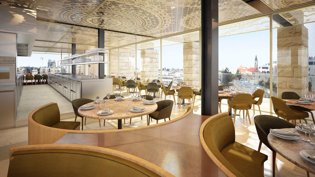 Herbert Samuel Hotel Yerusalem Bagian luar foto Restaurant