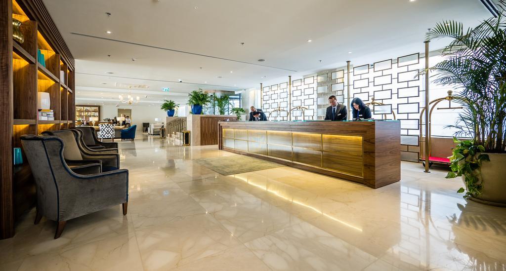 Herbert Samuel Hotel Yerusalem Bagian luar foto The lobby of the hotel