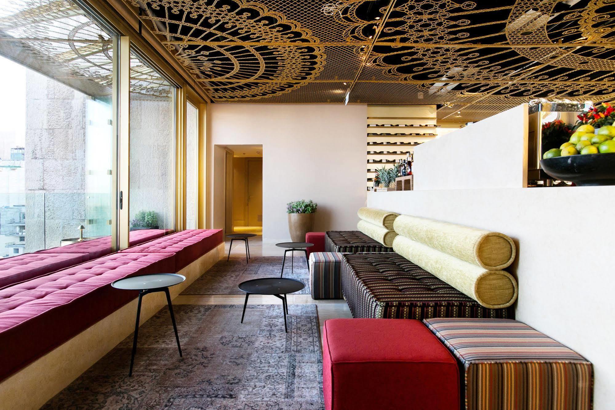 Herbert Samuel Hotel Yerusalem Bagian luar foto The interior of the restaurant