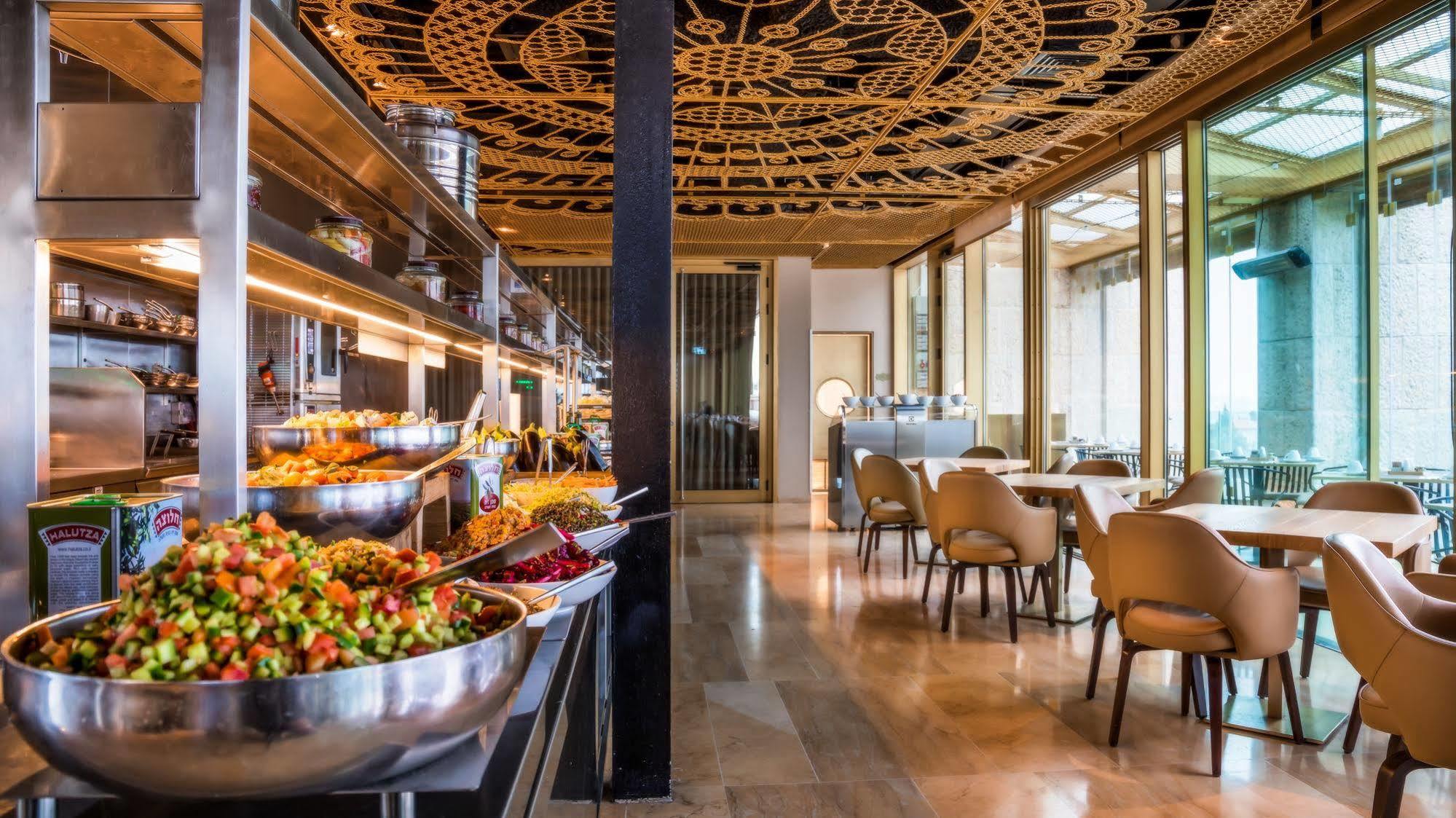 Herbert Samuel Hotel Yerusalem Bagian luar foto The restaurant