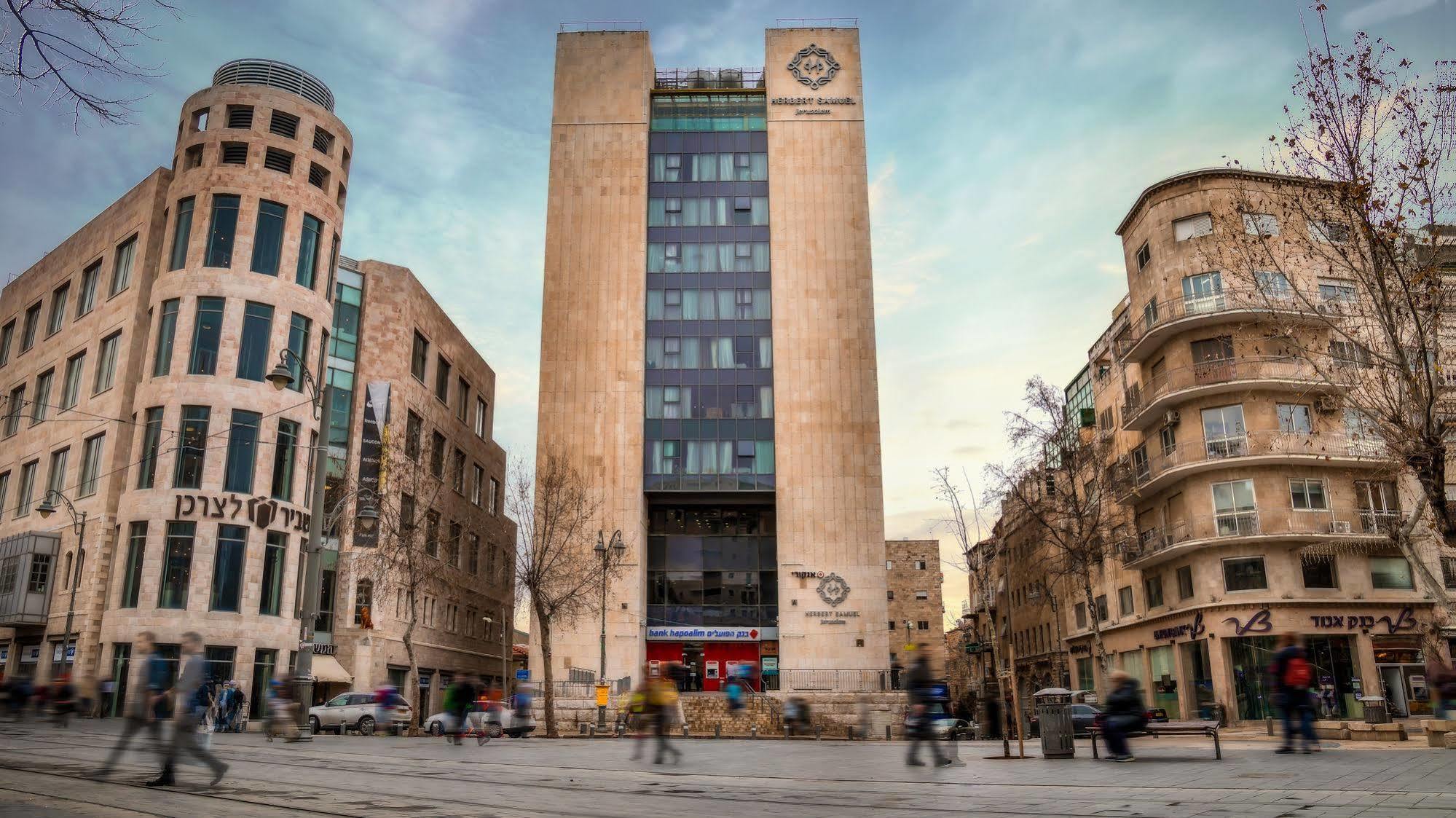 Herbert Samuel Hotel Yerusalem Bagian luar foto The building of the National Library of Israel