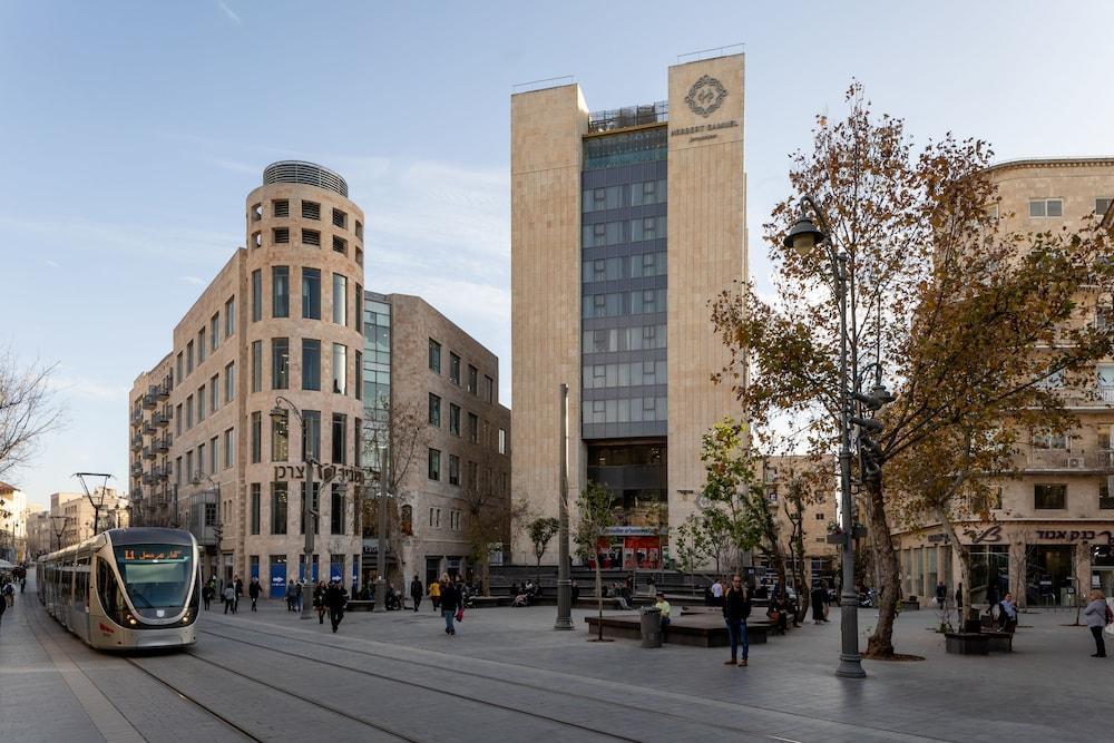 Herbert Samuel Hotel Yerusalem Bagian luar foto The new building of the National Library of Israel